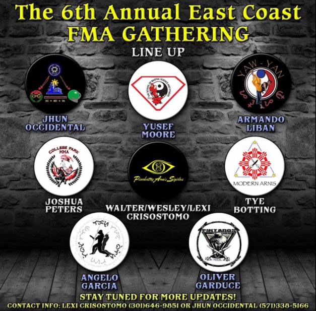6thEastCoastFMA_Gathering_instructors_lineup